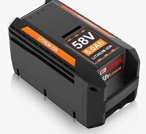 lot 8412 image: 58V 5.0Ah Lithium-Ion Battery Pack - Stock image may differ from actual product image