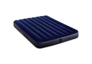 lot 1288 image: Intex 64758E Dura-Beam Standard Downy Air Mattress Fiber-Tech, Full Size, 10in Bed Height, 600lb Weight Capacity, Pump Sold Separately