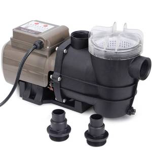 lot 1318 image: CIPU Pool Pump with Timer 2700GPH 115V Powerful Self Priming Above Ground Swimming Pool Pump 0.35HP with Filter Basket Low Noise for Pools Hot Tub Spa Water Circulation