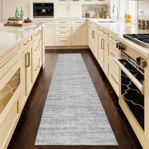lot 1346 image: Runners for Hallways 2x8 Kitchen Runner Rugs��Modern Abstract Rug Runners for Entryway��Stain Resistant Washable Runner Rug Non-Slip 8ft Carpet Rug for Bedroom Living Laundry Room��Grey,2x8��