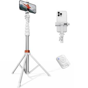 lot 1357 image: VIMOSE 66 Phone Tripod, Tripod for iPhone with Remote & Phone Stand