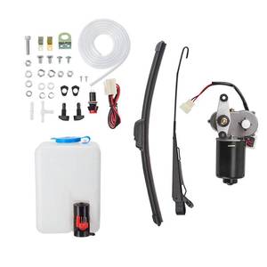 lot 1358 image: Kemimoto UTV Windshield Washer Pump Kit with 12V Windshield Wiper Motor Kit