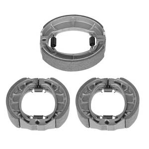 lot 2345 image: Front and Rear Brake Shoes Pads for Honda TRX90 1993 1994-2006, TRX90EX 2007-2008, TRX90X 2009-2016, TRX125 1985-1988, Drum Brake Shoe Set