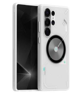 lot 2363 image: Aulumu S25 Ultra Galaxy Magnetic Case  Thermal IMD Technology  Compatible with MagSafe  Passive Cooling Samsung Galaxy S25 Ultra Case - Translucent White