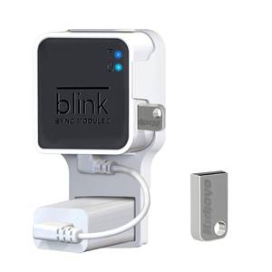 lot 2415 image: 256GB Blink USB Flash Drive & Wall Mount for Blink Sync Module 2 with Short Cable �� Declutter, Save Space, and Effortlessly Enhance Security (1 Pack)