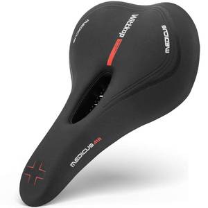 lot 2457 image: Wittkop Bike Seat, Waterproof Bicycle Saddle for Comfort, Mountain & Road Biking, Wide Bike Seats for Men & Women, BMX, MTB, Bike Seat Comfort, Waterproof Bike Saddle with Innovative 5-Zone-Concept