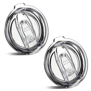 lot 2461 image: YiePhiot 2PCS 20oz Tumbler Replacement Lids Covers for 3.25in Cup Mouth