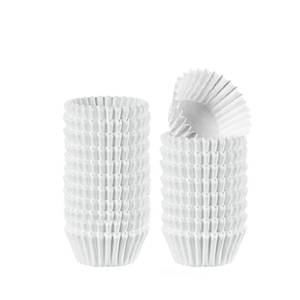 lot 2478 image: GUSTO Mini Cupcake Liners for Baking 500 Count White