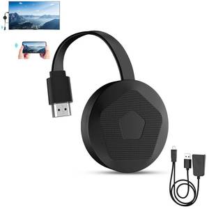 lot 2486 image: 4K Wireless Display Adapter for TV, 5Ghz WiFi Miracast Dongle for Video and Audio Streaming from Laptops, Tablets, TVsProjectorsMonitors, No Need for APP and Compatible with Android, iOS, Windows