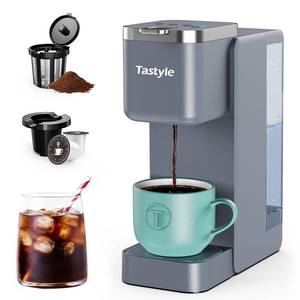 lot 3543 image: Tastyle Single Serve Coffee Maker for K Cups and Grounds with 3 Brew Styles