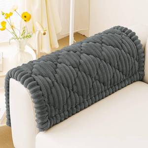 lot 3564 image: Smiry Couch Cover for Dogs Washable, Non Slip Fuzzy Pet Sofa Protector