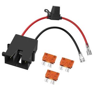 lot 4157 image: RVBOATPAT Replacement Wire Harness Connector 12 Volt Power Wheels Battery with 12 AWG Wire 3 Replaceable Fuses for Riding Toys
