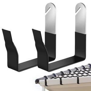 lot 6036 image: Yaocom 2 Pcs 2 Pcs Gutter Hangers 5 Inch Gutter Brackets Kit