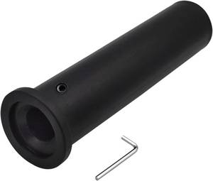 lot 4231 image: EAAKKOOM Olympic Adapter Sleeve 8 Inch, Converts 1 Inch Standard Weight Plate Posts to 2 Inch Olympic Weight Plate Posts, Heavy Duty Nylon with Removable End Cap
