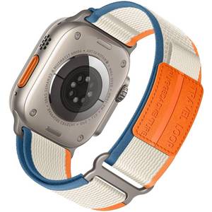 lot 4245 image: Nylon Trail Loop for Apple Watch Ultra 32 band 49mm 46mm 45mm 44mm 42mm 41mm 40mm 38mm, Breathable Sport Strap for Apple Watch bands men women, Soft Stretchy iWatch Series 11109876543 SE32