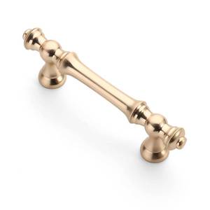 lot 4252 image: Asidrama 10 Pack 3 Inch(76mm) Brushed Brass Kitchen Cabinet Handles, Gold Cabinet Pulls Kitchen Cabinet Hardware for Cupboard Drawer Pulls