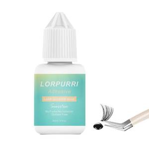 lot 4280 image: Cluster Lash Glue for DIY Individual Lash Extensions, 7 Days Long-Lasting, Waterproof, Fast Drying, Latex-Free, Gentle for Sensitive Eyes