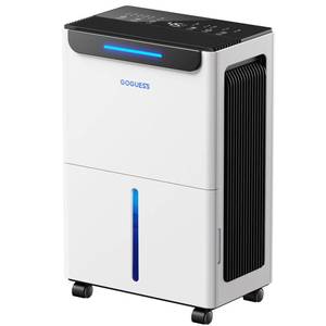 lot 5020 image: GoGuess 1600 Sq.Ft Compressor Dehumidifier for Basement, Max 21 PintDay
