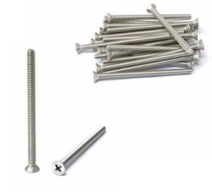 lot 6012 image: iexcell 25 Pcs #10-24 x 3 Stainless Steel 304 Phillips Drive Flat Head Countersunk Screws Bolts