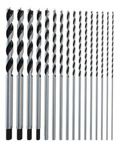 lot 6055 image: MACXCOIP 16Pcs(764 - 58) 12 Inch Extra Long Brad Point Wood Drill Bit