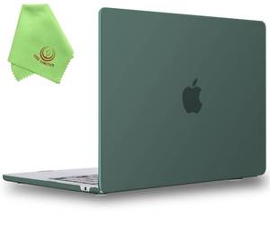 lot 6067 image: UESWILL Case for 2022-2026 MacBook Air 13 inch M5 M4 M3 M2, Midnight Green