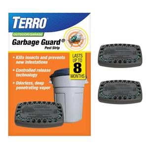 lot 6119 image: TERRO Garbage Guard Trash Can Insect Killer, 2-Pack