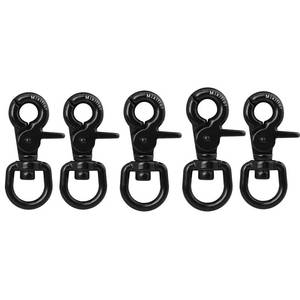 lot 6120 image: Mixiflor 5 Pack Trigger Snap Hooks, 2.65 Heavy Duty Lobster Claw Clasps Scissor Snaps, 316 Stainless Steel Lobster Claw Clips for Flag Pole, Dog Leash, Cage, Camera Straps, Key Chains