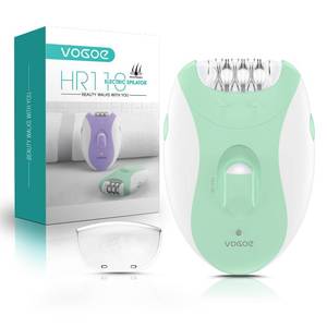 lot 6132 image: VOGOE Epilators Hair Removal for Women with LED Light for Body Face, HR110