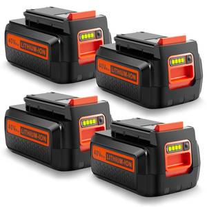 lot 6473 image: ARyee 3.0Ah 40V MAX LBX2040 Battery Replacement for Black and Decker LBXR36 LBXR2036 LST540 LCS1240 LBX1540 LST136W 36V40V Cordless Power Tool Lithium Battery, 2 Pack