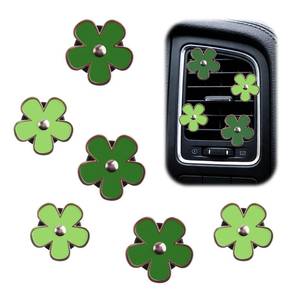 lot 6485 image: 6PCS Flower Car Vent Clips Cute,2 Sizes Car Air Vent Clips for Cars Decorations Interior,Universal Cars Diffuser Vents Clip as Dashboard Decorations for VerticalHorizontal Vents