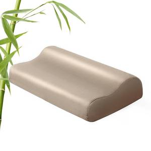 lot 6487 image: Cooling Pillowcase for Contour Pillow, Taupe, 24x14x53.7 Inches, 1 Piece