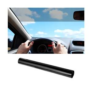lot 6493 image: FALVFUN Car Windshield Tint Strip, 70% VLT Vehicle Front Windscreen Sun Visor Strip for UV Rejection & Heat Reduction, Auto Windshield Solar Protection Sticker, Universal for SUV Sedan Truck