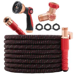 lot 7791 image: Pocket Hose Ballistic 100 FT Expandable Garden Hose, No-Kink, As Seen on TV
