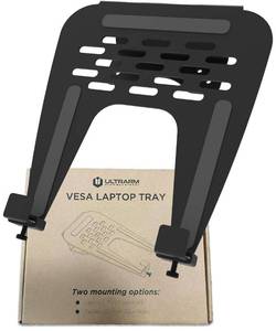 lot 8017 image: ULTRARM Steel Laptop Tray Holder for VESA Monitor Arm, Stand & Mount