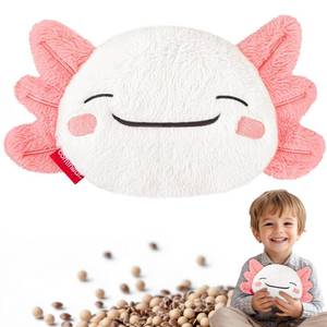 lot 8027 image: Comfheat Cute Axolotl Microwave Heating Pad for Pain Relief Moist Heat Pack