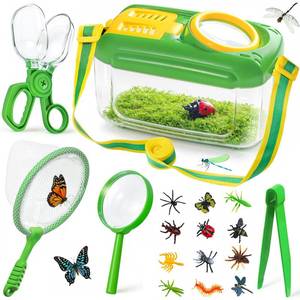 lot 12043 image: Bug Catcher for Kids, 17 PCS Bug Catching Kit with Bug Collector Toy Bugs