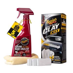 lot 12416 image: Meguiars Smooth Surface Clay Kit(leaking)