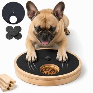 lot 19726 image: ABUUL Dog Nail Scratch Board with Treat Box, Stress-Free Nail File Toy