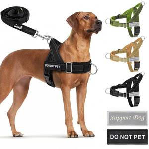 lot 19736 image: SlowTon No Pull Dog Harness with Front Clip - Heavy Duty, Soft Padded