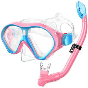 lot 19752 image: Gintenco Snorkeling Gear for Kids, Snorkel Mask Set for Boys Girls Youth