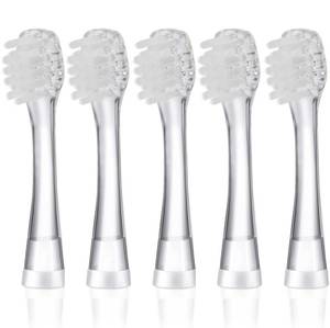 lot 20360 image: KOPBTBOY Baby Toothbrush Heads Compatible with Papablic BabyHandyToddler Sonic Electric Toothbrushes, Compatible with Brush-Baby BabySonicSeago SG902SG602, 5 Pack (3 Years)