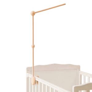 lot 20375 image: Crib Mobile Holder, HBM Wooden Mobile Arm & Hanger for Crib, Nursery Decor for Baby Girl Boy