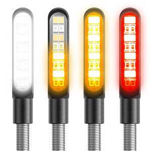 lot 20396 image: Kinstecks 4PCS Motorcycle Indicators Flowing Turn Signal Lights Motorbike Turning Indicators Daytime Running Lights Brake Lights 12V 16LED for Motorcycle Motorbike