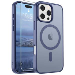 lot 20410 image: SUPFINE Magnetic for iPhone 16 Pro Case Lavender Gray