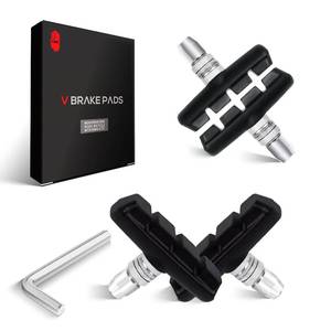 lot 20414 image: CNC Bike V Brake Pads 55mm70mm Cantilever Rim Shoes for MTB BMX & Kids