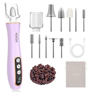 lot 20461 image: Hoxida Cordless Nail Drill 2000RPM,Electric Nail File with 360° LED Light