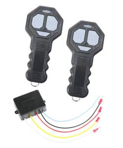 lot 20465 image: UNLRAE Winch Accessories,Car Accessories 5 Wire Winchs Controller,Towing Winch Remote Control Systems with Dual Manual Matching Transmitter,Fit for Most Truck,ATV and SUV Winchs Wireless System