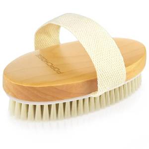 lot 20481 image: POPCHOSE Dry Brush for Lymphatic Drainage, Dry Brushing Body Brush