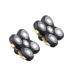 lot 20487 image: 5 Head Shaver Heads, 2PCS Shaver Blade Heads Shaver Replacement for Electric Razor Shaving Bald Tool, Head and Face Electric Razor Shaver Head, Not Fit for Remington Razors