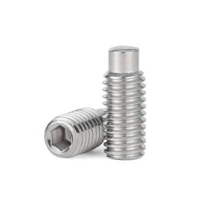 lot 20488 image: Junter 20pcs M6 x 16mm A2-70 Dog Point Grub Hex Socket Set Screws Metric